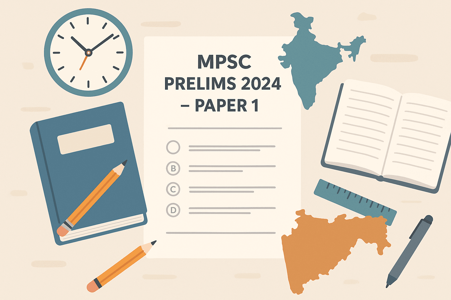 MPSC Prelim Exam 2024 Question Paper : Analysis and PDF Download - पाटी ...